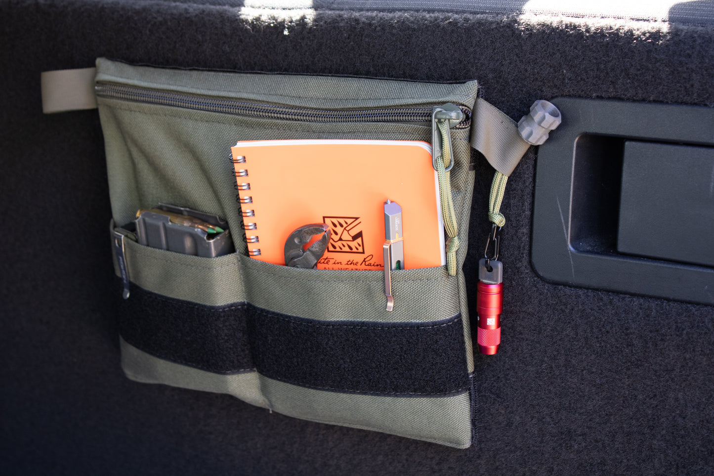 Truck organizer pouch