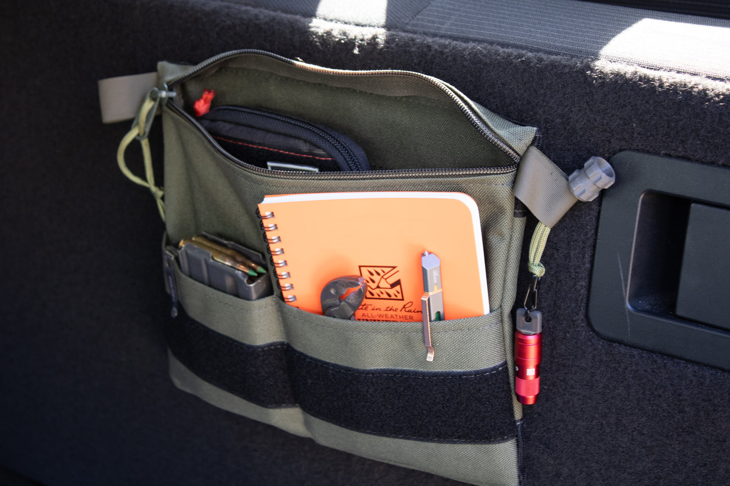 Truck organizer pouch